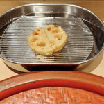 てんぷら 深町 - レンコン