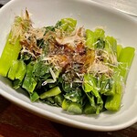 お好み焼き 鉄ちゃん - 広島で食べなかった広島菜を谷津でｗ
