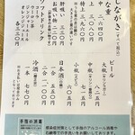 鮒兼 - 最近来るたびに少しずつ値上げしてますね　CPIが上昇していますから仕方ないか