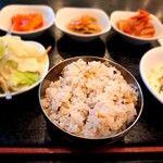 豆もやしクッパ専門店 ともこ - ⚫五穀米