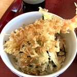 喜久水庵 - ミニ天丼