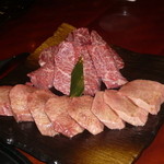 赤坂 みすじ - 厚切り上タン&ハラミ