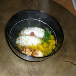 六雁 - 極コース（H25.9.x）4-椀（鱧の葛たたき椀 松茸）