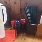 ぐらんまま - お水にはレモンスライス