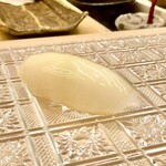 青空 - 握りは新烏賊から　旨そうです♫