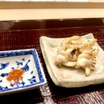 青空 - つまみの〆は新烏賊の下足焼き　その歯応え