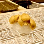 青空 - 赤雲丹出ました。