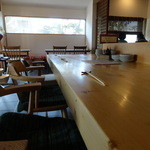 蕎房 猪口屋 - カウンター席