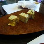 すし処 ひさ田 - 玉子焼き（三つ葉、木耳、山芋）