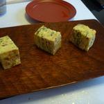 すし処 ひさ田 - 玉子焼き（三つ葉、木耳、山芋）