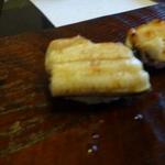 すし処 ひさ田 - 青鰻（海で採れた鰻）アップ