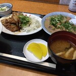 箱ざき食堂～米ともつ煮 ホルモン定食～ - 極上シロタレ定食withもつ煮