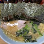 千葉家 - ラーメン並、のりトピ