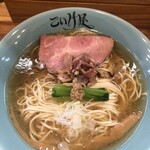 仙臺自家製麺こいけ屋 分店 綠栽 - シャモ中華そば(正面)
