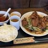 レバニラ定食 kei楽