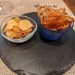 トラットリア ソーレ - 野菜チップス