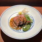 中國菜 奈良町 枸杞 - 【牛肉】大和牛·十角糸瓜·空芯菜·酸漿