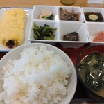 姫路今宿食堂 - 今宿の日・玉子焼（うなぎトッピング）