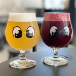 SanktGallen TAP ROOM - 和梨のヴァイツェンとホエイサワーエールブルベリー