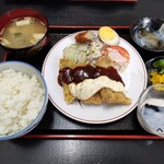 王ちゃん - 魚フライ定食、税込700円