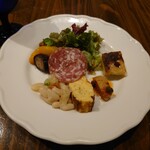 トラットリア ラパーチェ - 前菜盛り合わせ(ランチセットＢ)