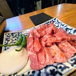 Yakiniku Horumon Bungo - 和牛焼肉定食200g 