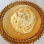 VEGE TAVOLA EDOYA - パスタ（白身魚と香味野菜のラグーソース）1,750円