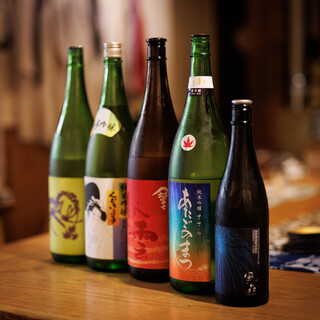 Suggesting sake that goes well with seasonal dishes