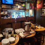 N9Y BUTCHER'S GRILL NEWYORK - ビュッフェ台スープとホットドリンクとご飯