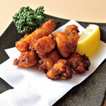 紋甲いかの下足唐揚げ