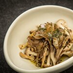 Marinated mushrooms