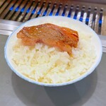 焼肉勝美 - 料理写真:オンザラ。