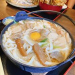 福六十  - 鍋焼きうどん(大)