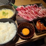 Nikushou Michiba - みちば特製焼きすき定食