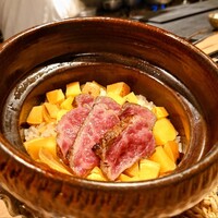 八面六秘 - イチボとインカのめざめ土鍋ご飯