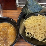 麺食い 慎太郎 - 魚介豚骨つけ麺(200g)(980円)玉子トッピング