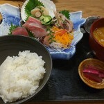 Ika No Sumi - 刺身ランチ(1848円)