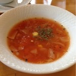 モクリン - モーニングのスープのミネストローネ