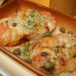 宵 - チーズ＆トマトのオーブン焼き　600円