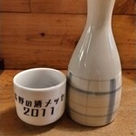 立ち呑 ちとせ - 日本酒(梅の寿)　110円