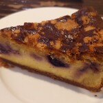 カフェ GOTO - ブルーベリーのクランブルケーキ