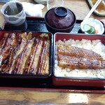うな善 - うな重　上と並