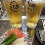 味乃家 - 常に2本ないとね、、、今日は4杯(^O^)❒’’