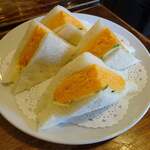 喫茶チロル - 玉子サンド（ハーフサイズ）450円