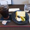 cafe 테토 - シフォンケーキset 700円(税込)　(2023.9)