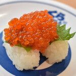 無添くら寿司 - 紅鮭いくらにぎり（１３０円）２０２３年９月
