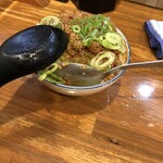 麺処 きらく - 豚スタミナひき肉丼　小