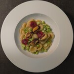 Orecchiette Mussels from Iwate Prefecture and exhausted vegetables