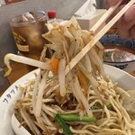 極濃湯麺 フタツメ - 【2023.9.19(火)】冷やしトマトもりタンメン（並盛・200g）1,050円の野菜