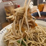 極濃湯麺 フタツメ - 【2023.9.19(火)】冷やしトマトもりタンメン（並盛・200g）1,050円の野菜